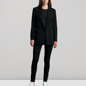 Rag & Bone 'Cate' Black Mid-Rise Skinny Denimi Jean Size 24